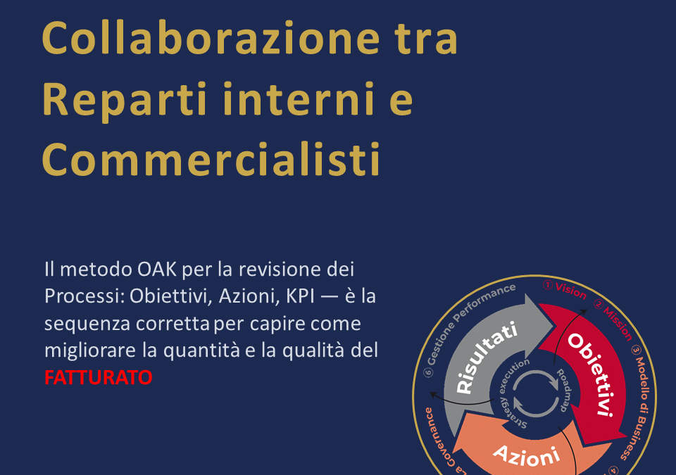 La comunicazione necessaria tra Reparti interni e Commercialisti
