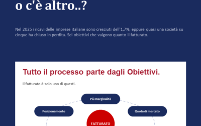 Obiettivo: FATTURATO o c’è altro??