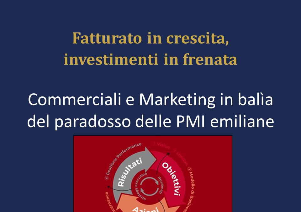 Fatturato in crescita, investimenti in frenata: il paradosso nascosto delle PMI emiliane